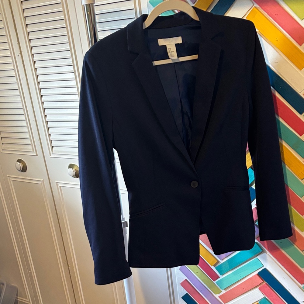 H&M Dark Blue Women's Blazer